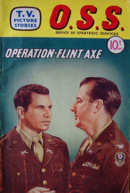 TV Picture Stories O.S.S. Mini Series #1 comic cover