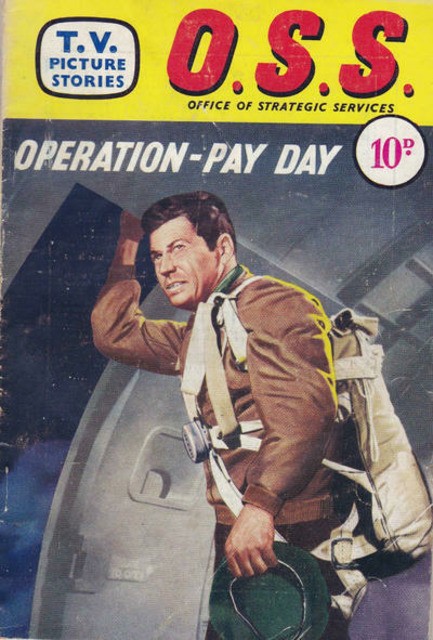TV Picture Stories O.S.S. Mini Series #3 comic cover