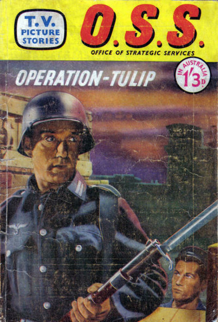 TV Picture Stories O.S.S. Mini Series #4 comic cover