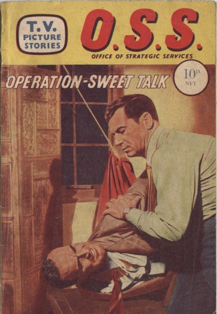 TV Picture Stories O.S.S. Mini Series #5 comic cover
