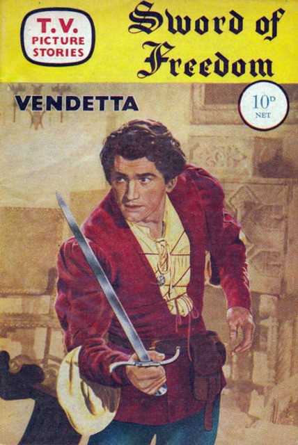 TV Picture Stories Sword Of Freedom Mini Series #1 comic cover