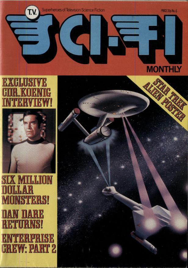 TV SCI-FI Monthly #6 comic cover