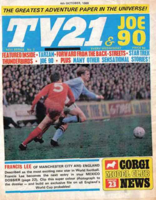 TV21 & Joe 90 #2 comic cover