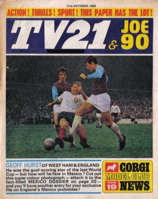 TV21 & Joe 90 #3 comic cover