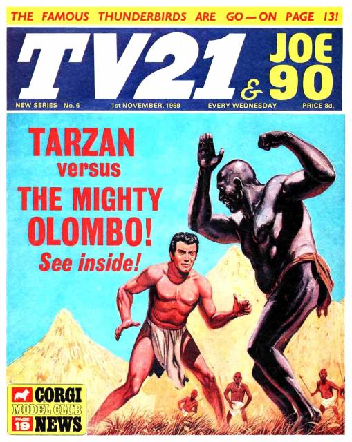 TV21 & Joe 90 #6 comic cover