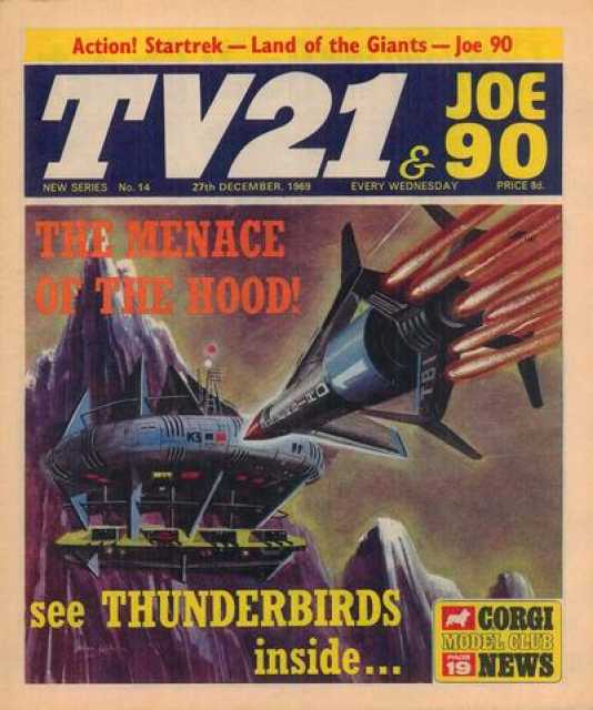 TV21 & Joe 90 #14 comic cover
