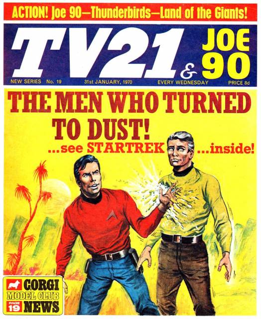 TV21 & Joe 90 #19 comic cover