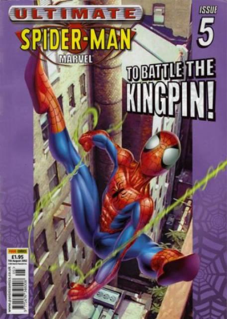 Ultimate Spider-Man UK #5 comic cover
