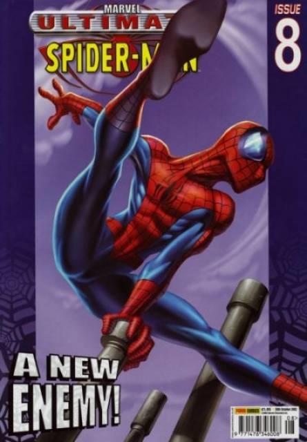 Ultimate Spider-Man UK #8 comic cover