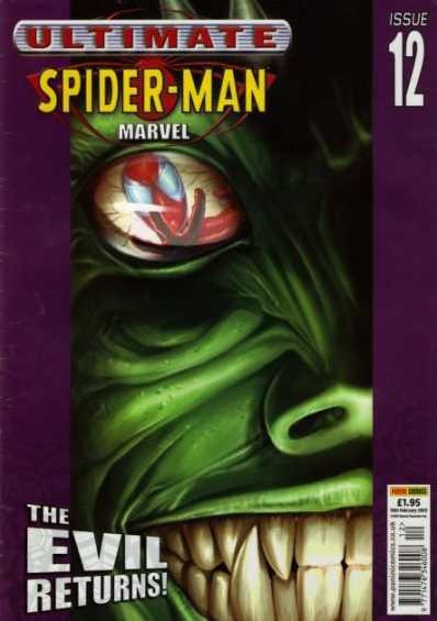 Ultimate Spider-Man UK #12 comic cover