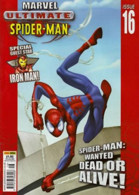 Ultimate Spider-Man UK #16 comic cover