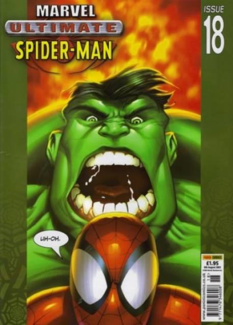 Ultimate Spider-Man UK #18 comic cover