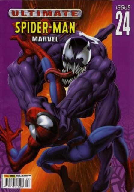 Ultimate Spider-Man UK #24 comic cover