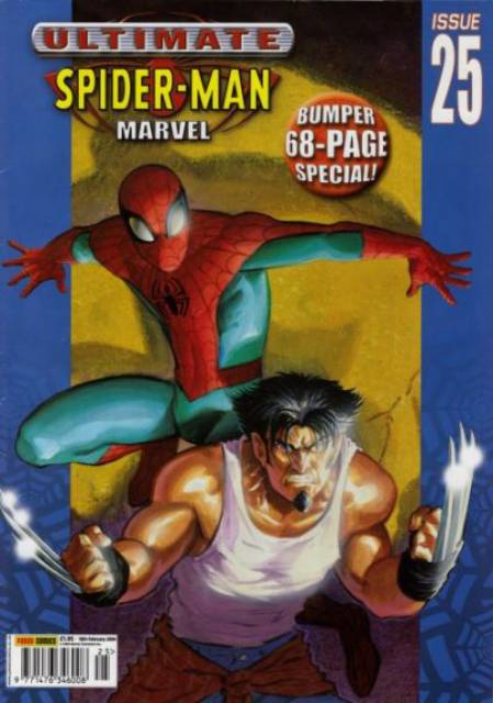 Ultimate Spider-Man UK #25 comic cover