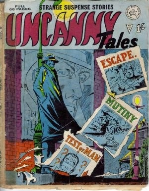 Uncanny Tales #2 comic cover