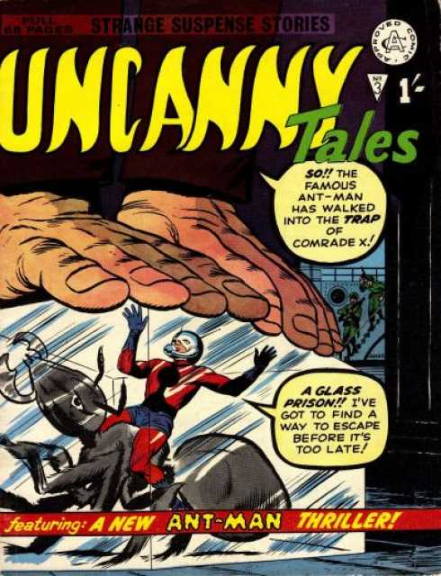 Uncanny Tales #3 comic cover
