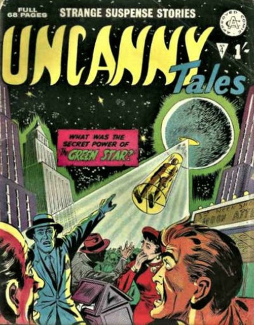 Uncanny Tales #4 comic cover
