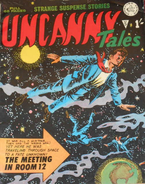 Uncanny Tales #5 comic cover