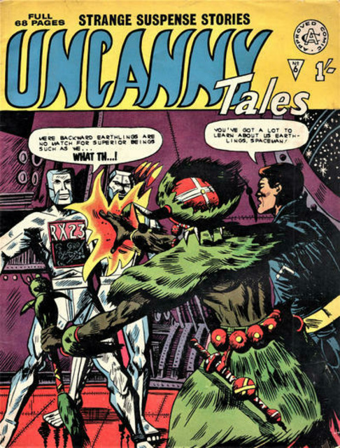 Uncanny Tales #6 comic cover