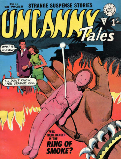 Uncanny Tales #7 comic cover