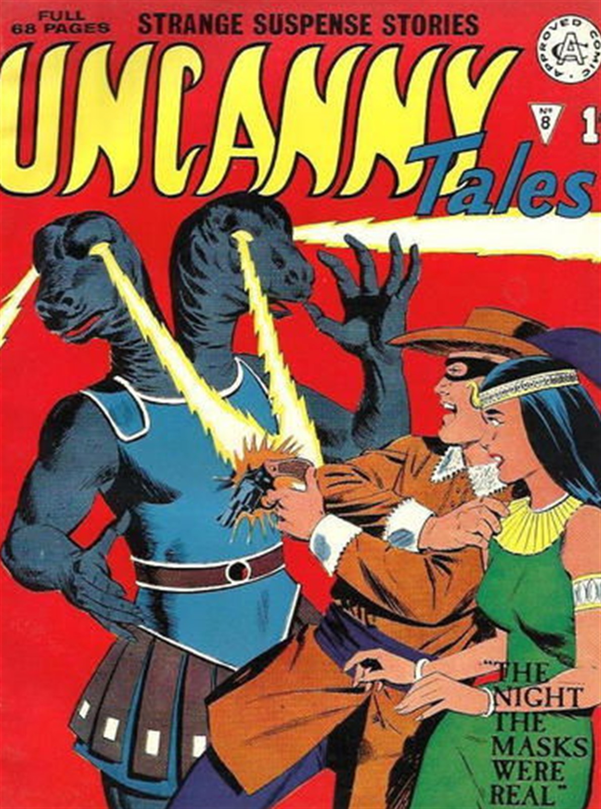 Uncanny Tales #8 comic cover