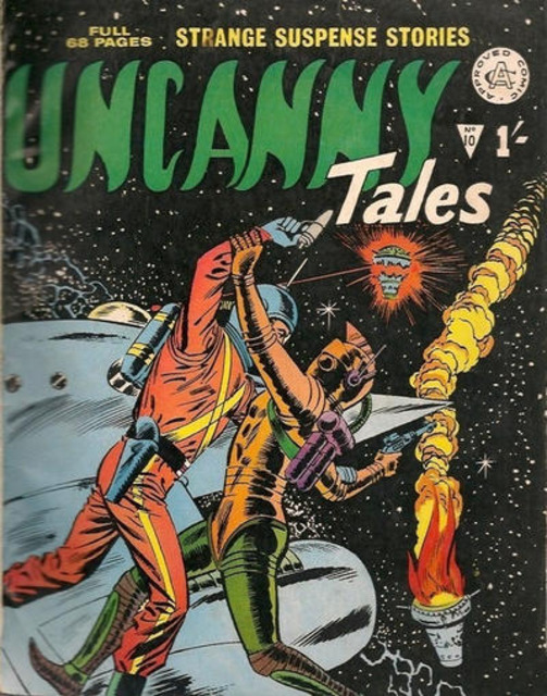 Uncanny Tales #10 comic cover