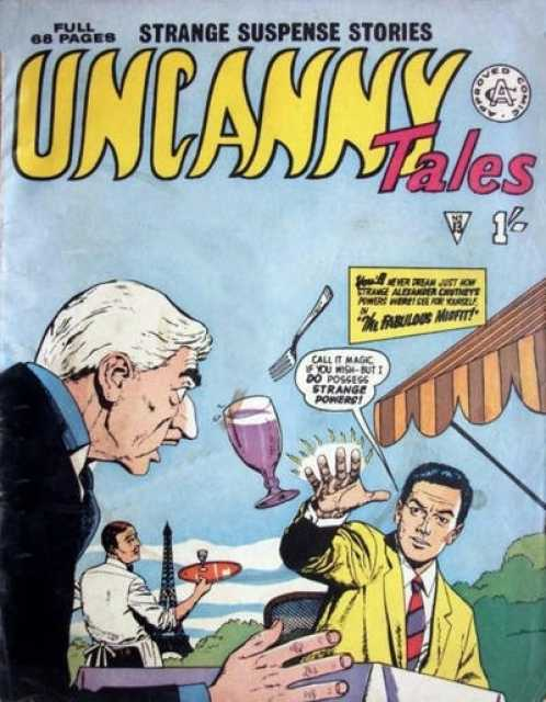 Uncanny Tales #13 comic cover
