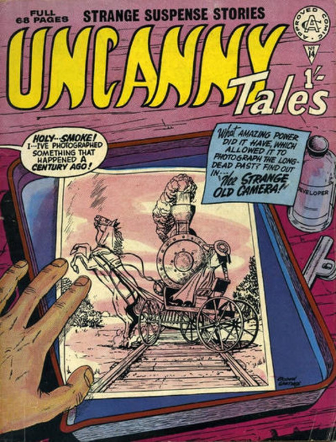 Uncanny Tales #14 comic cover