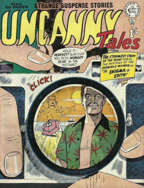 Uncanny Tales #15 comic cover