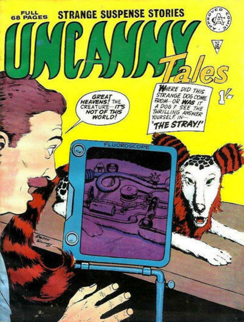 Uncanny Tales #16 comic cover