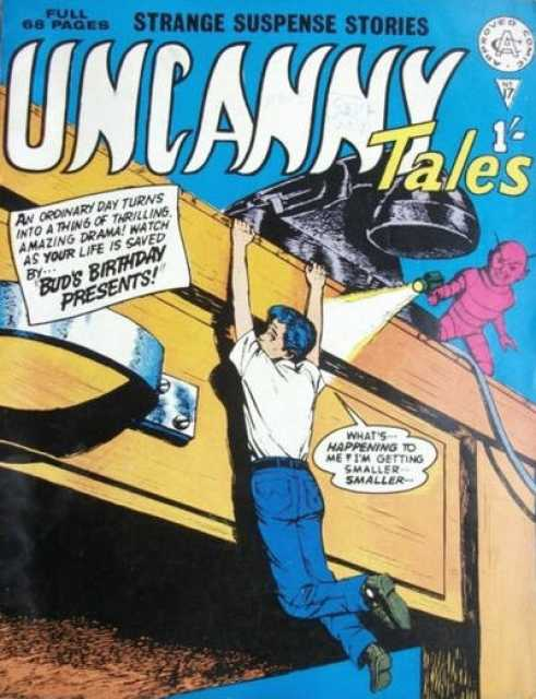 Uncanny Tales #17 comic cover