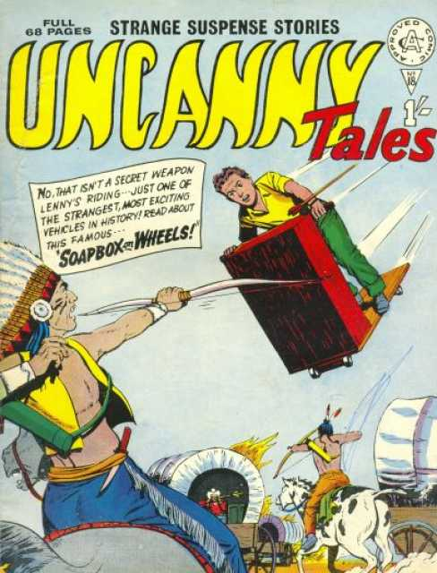 Uncanny Tales #18 comic cover