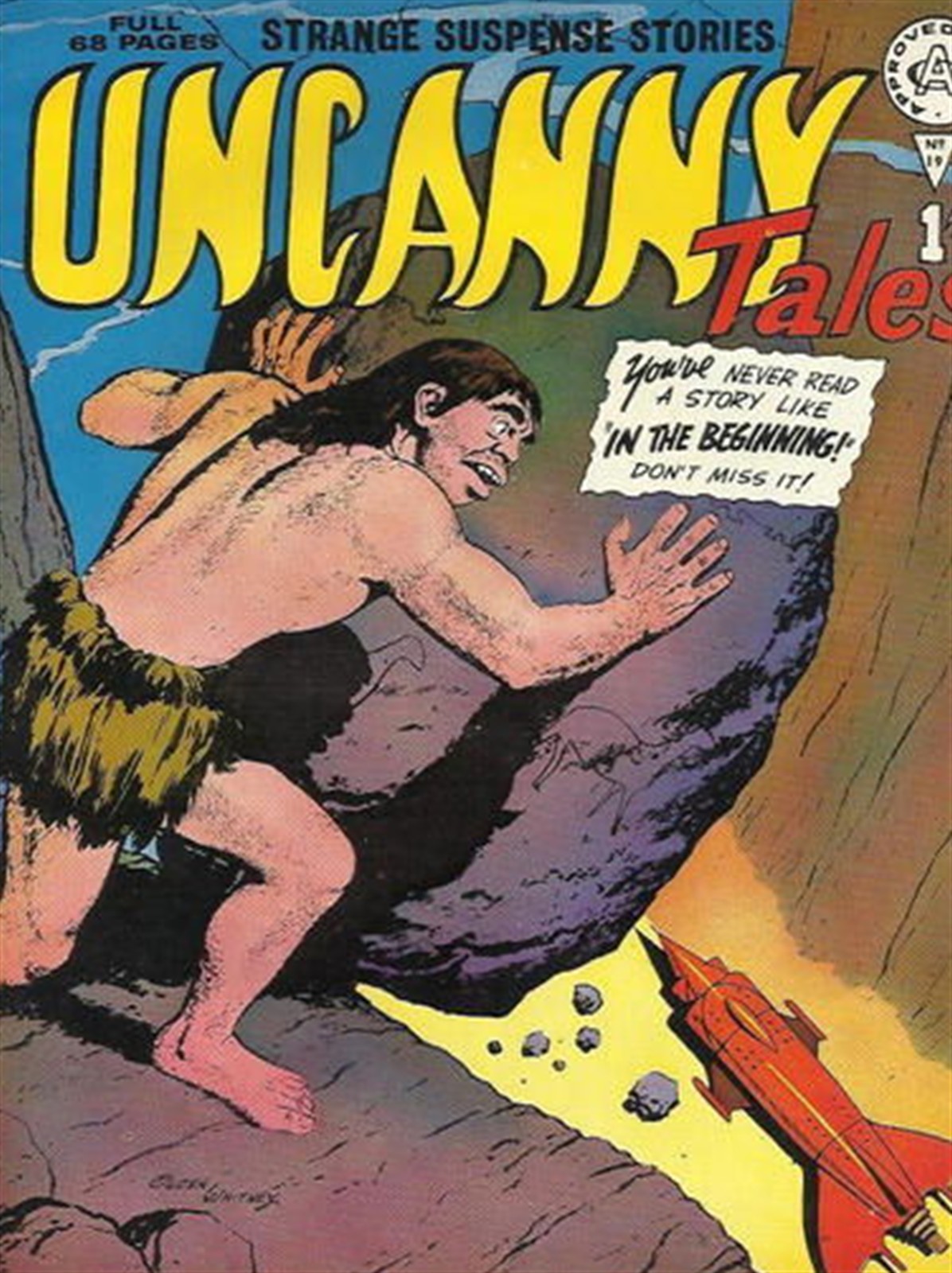 Uncanny Tales #19 comic cover