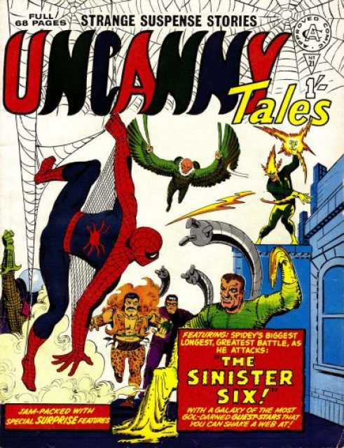 Uncanny Tales #21 comic cover