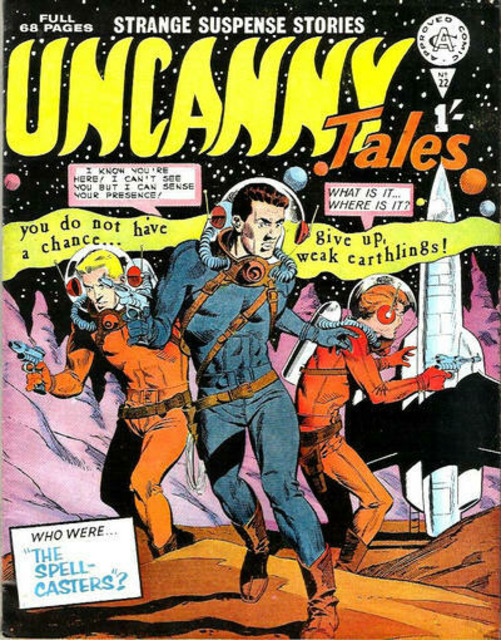 Uncanny Tales #22 comic cover