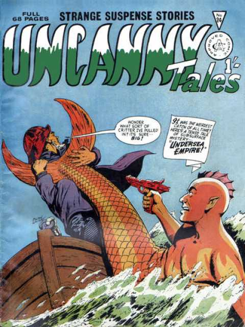 Uncanny Tales #24 comic cover