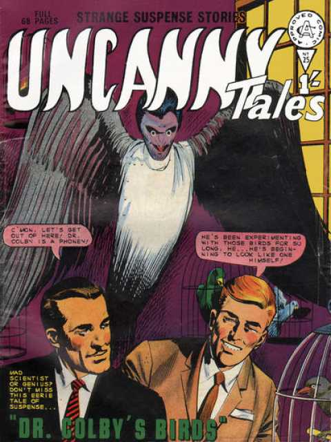 Uncanny Tales #25 comic cover