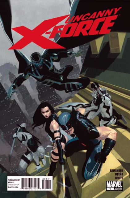 Uncanny X-Force Vol 1 #1 comic cover