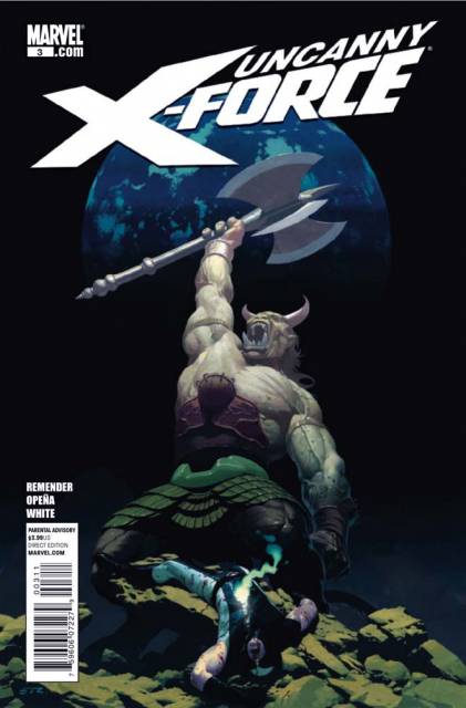 Uncanny X-Force Vol 1 #3 comic cover