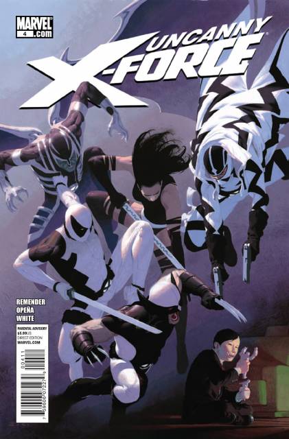 Uncanny X-Force Vol 1 #4 comic cover