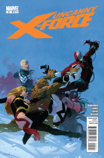 Uncanny X-Force Vol 1 #5 comic cover