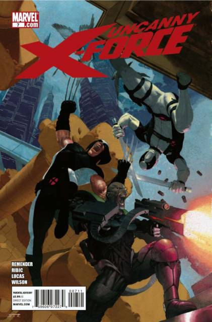 Uncanny X-Force Vol 1 #7 comic cover