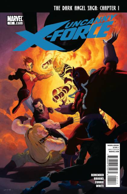 Uncanny X-Force Vol 1 #11 comic cover