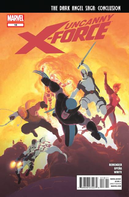 Uncanny X-Force Vol 1 #18 comic cover