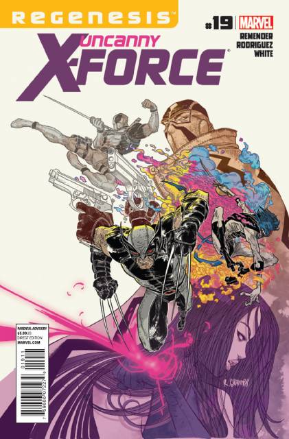 Uncanny X-Force Vol 1 #19 comic cover