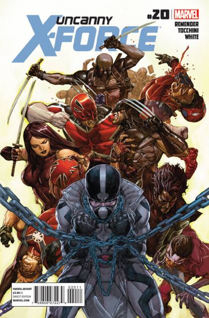 Uncanny X-Force Vol 1 #20 comic cover
