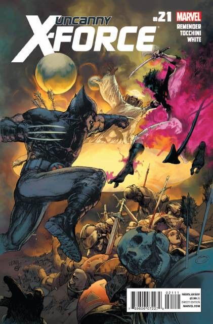 Uncanny X-Force Vol 1 #21 comic cover