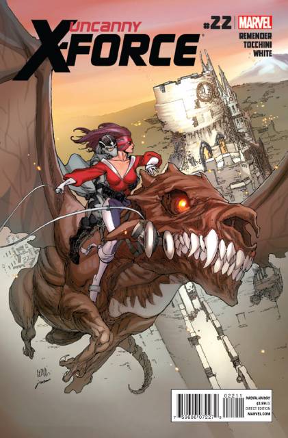 Uncanny X-Force Vol 1 #22 comic cover