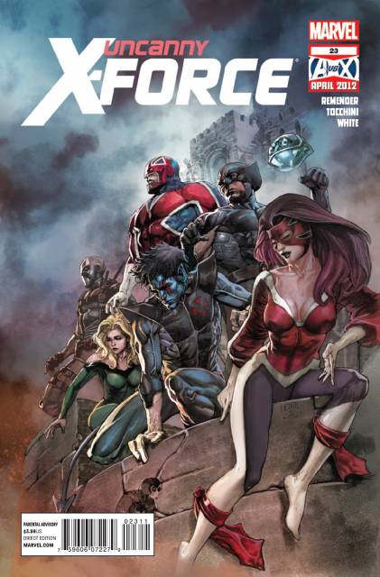 Uncanny X-Force Vol 1 #23 comic cover