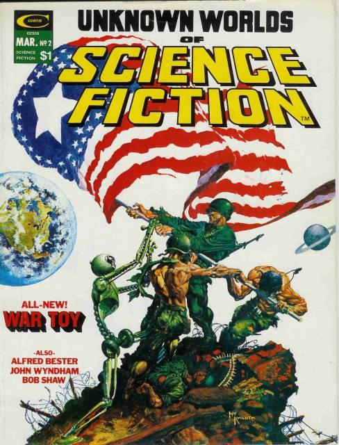 Unknown Worlds of Science Fiction #2 comic cover
